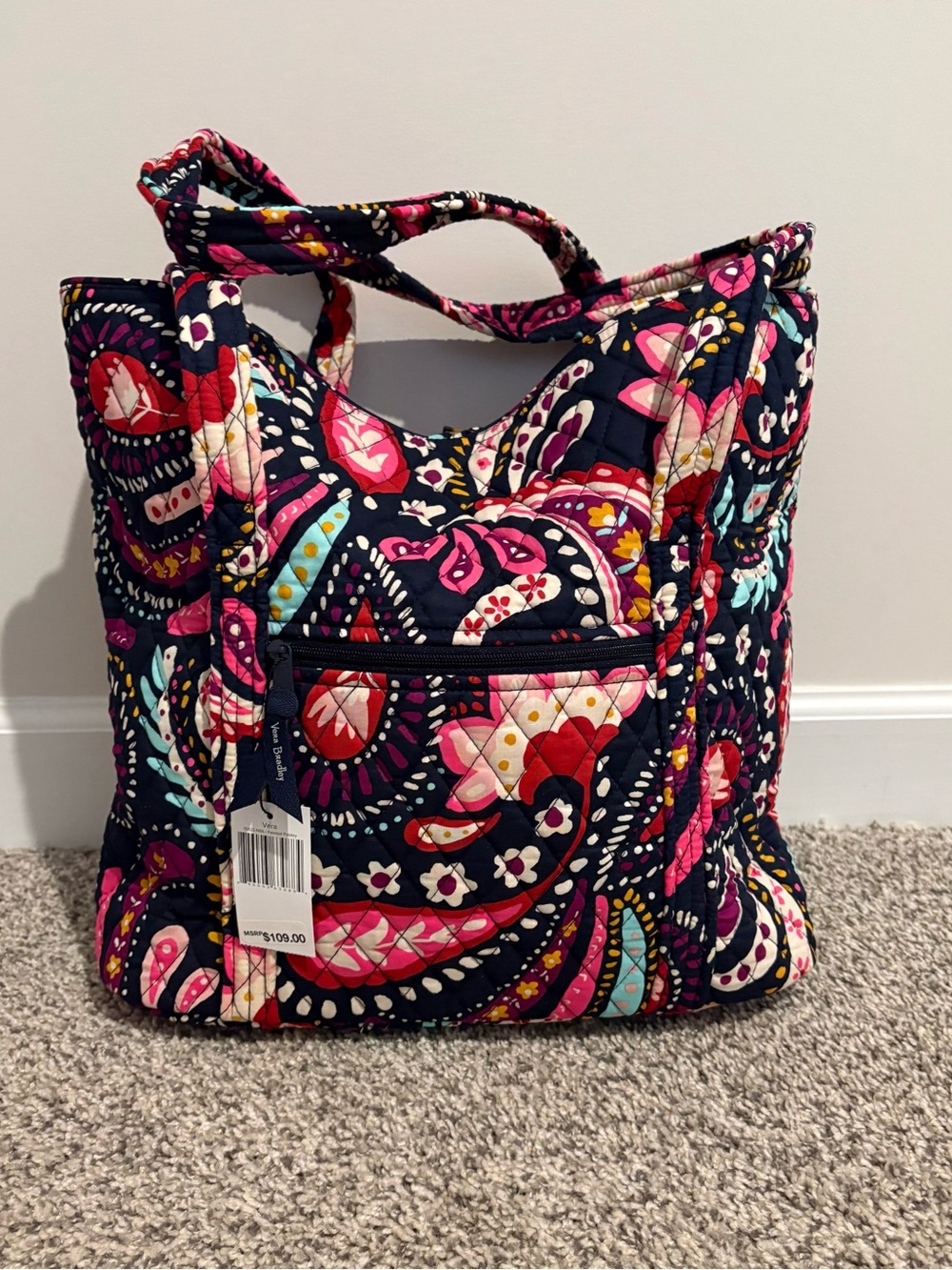 🌺NWT🌺 Vera Bradley Painted Paisley Tote Bag
